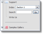 Standart Web Tree Menu