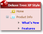 Individual Style Vertical Expanding Menu