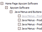 Javascript Tree MSDN Library look